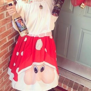 🎅Santa Claus Holiday Skirt🎅